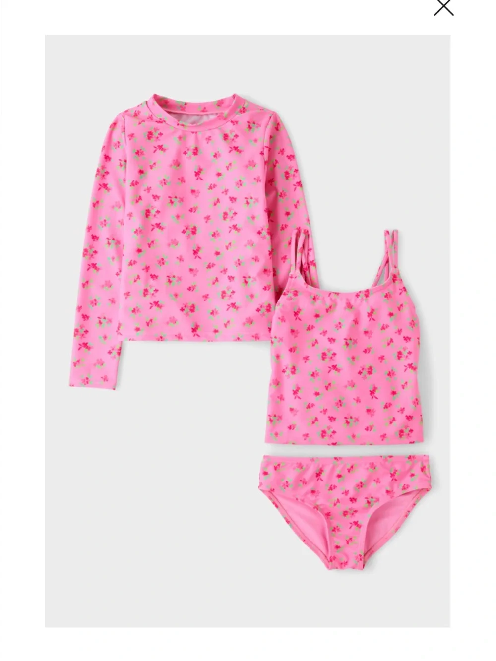 Girls 3-piece swim set